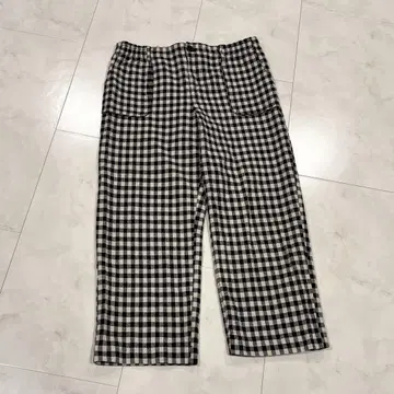 체크 팬츠