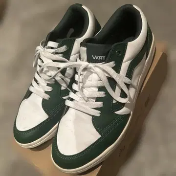 VANS 스니커즈 캐놀라 25cm 그린/화이트