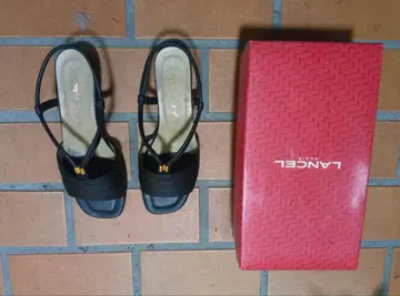 Lancel 블랙 하이힐 펌프스