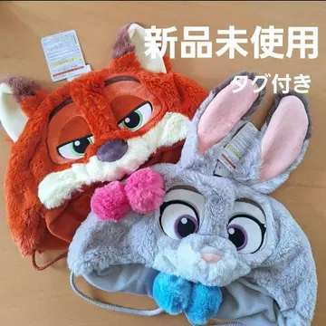 [ 새상품 ] 주토피아 닉 주디 팬캡 세트 디즈니