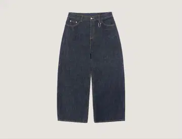Trendt vision Raw Baggy Denim Jeans Blue