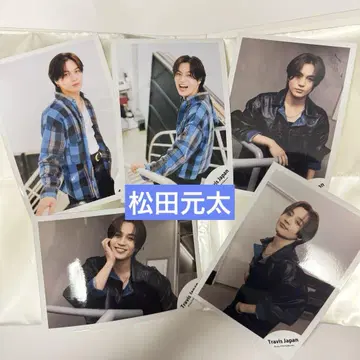 TravisJapan 트라자 마츠다 겐타 공식 사진 5장 세트