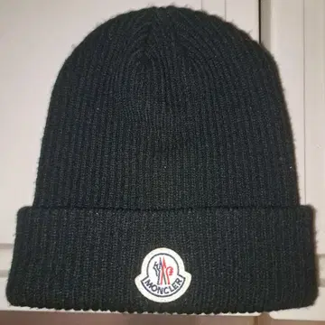 MONCLER 블랙 니트 모자