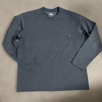 THE NORTH FACE 블랙 긴팔 티셔츠 L