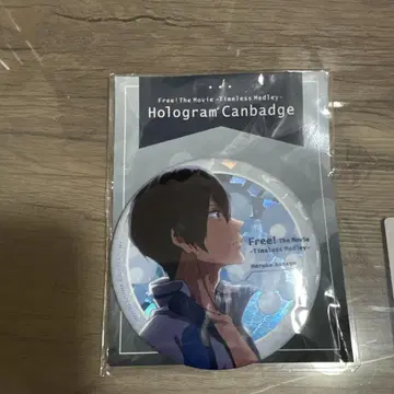 Free! 홀로그램 캔뱃지 나나세 하루카 쿄애니샵 교토 애니메이션