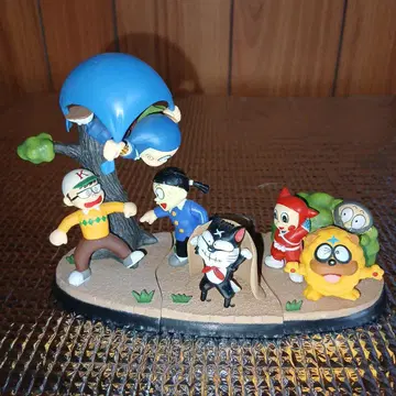 닌자 핫토리군 캐릭터 피규어 후지코 F. 후지오 A의 세계 컴플리트