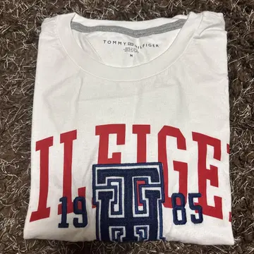 TOMMY HILFIGER 화이트 T셔츠 M