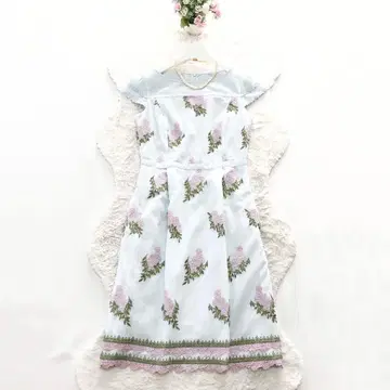 TOCCA*토카 재스민 플라워 원피스 세탁 가능 LAUNDRYLINE