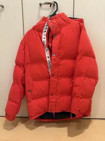 RVCA SIPICH 다운 자켓 레드