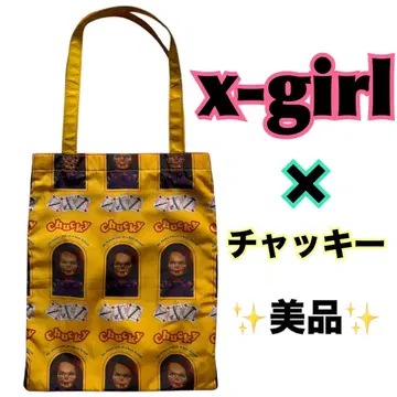 새상품급 x-girl 차키 토트백