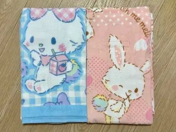산리오 위시미멜 타월 2장