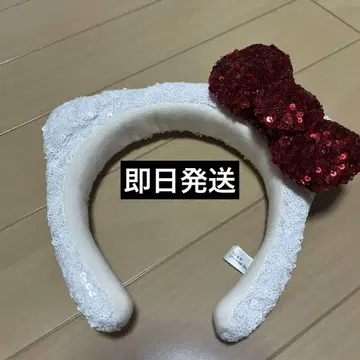 유니버셜 스팽글 키티 머리띠
