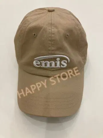 emis 베이지 캡 프리 사이즈