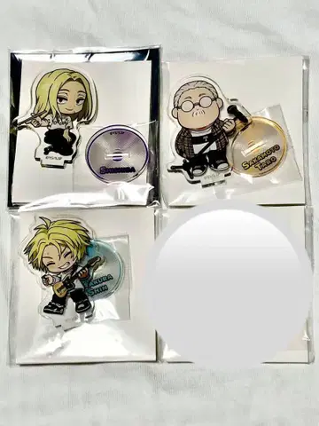 사카모토 데이즈 마네키네코 미니 아크릴 스탠드 3개 세트