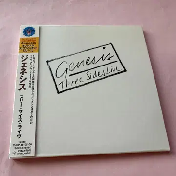 [종이 재킷] Genesis Three Sides Live 2장 CD
