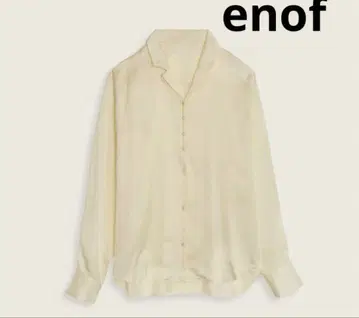 enof 실크 셔츠 EN24SH060104 에크루