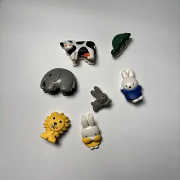미피 클립 miffy 가챠가챠 끼우는 스탠드 마스코트