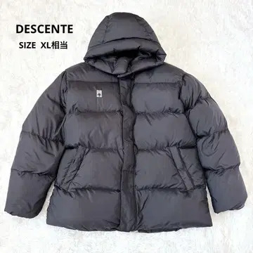 데상트 DESCENTE 다운 자켓 다운 90% 방한 블랙 XL