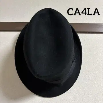 CA4LA 페도라햇 중절모 중절모자 CA4LA 블랙