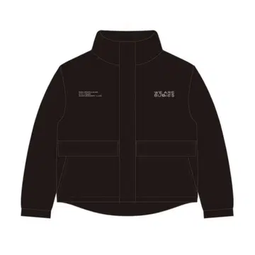 사쿠라자카46 Buddies 쉘 자켓/블랙