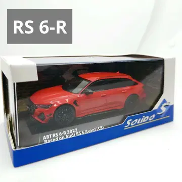 솔리드제 ABT RS 6-R (아우디 RS 6 아반트 1/43 빨간색