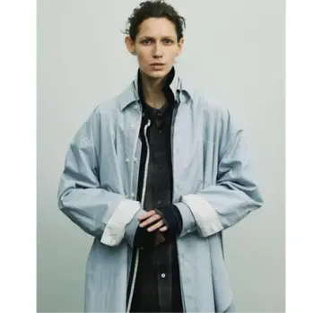 [ stein ] OVERSIZED LAYERED SHIRT