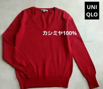 새상품급 캐시미어 100% 유니클로 고급 소재 니트