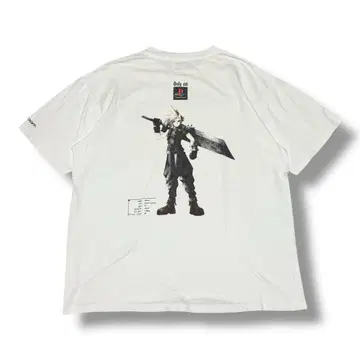 90s FINAL FANTASY VII 클라우드 T셔츠 XL