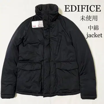 택 포함 미사용품 EDIFICE 에디피스 패딩 자켓 여성용 블랙