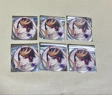 니지산지 EN Sakura bloom 캔뱃지 야미노 슈 6개 세트