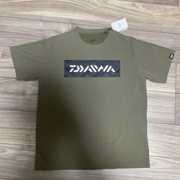 DAIWA 다이와 T셔츠 숏슬리브T셔츠 다크올리브 L사이즈