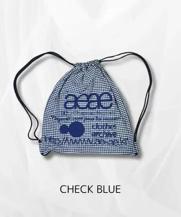 당일 발송 aeae 블루 체크 백팩 냅색