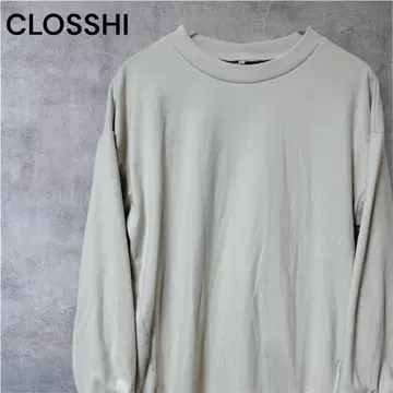 [ CLOSSHI ] 시마무라 (LL) / 여성용 상의 맨투맨