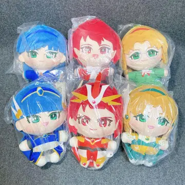 새상품 6점 마법기사 레이어스 미니 콜렉션! 봉제 인형 마스코트