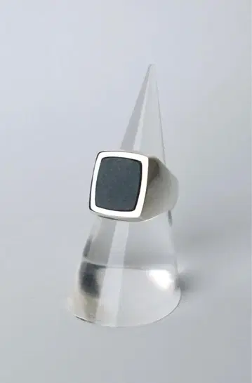 WEWILL 헤마타이트 시그넷 링