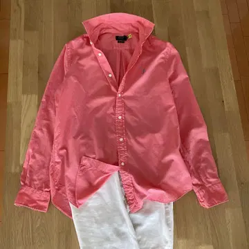 폴로 랄프로렌 Relaxed Fit Cotton 긴팔 셔츠 정품