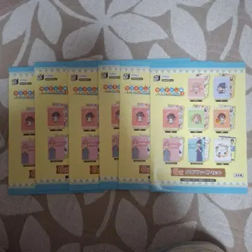 유루캠 클리어 파일 총 12장 세트 제일복권 모두의 복권