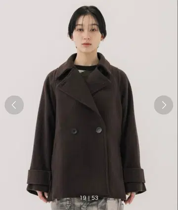 [ 새상품 미사용 ] PUBIC TOKYO 스탠드 카라 숏코트