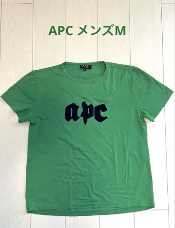 APC 남성용 플로키 로고 T셔츠 M