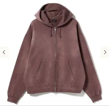 BEAMS 지퍼 후드티