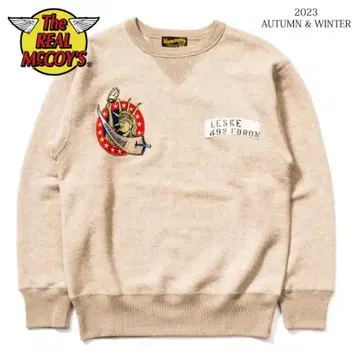 THE REAL McCOY'S 맨투맨 2023 가을/겨울