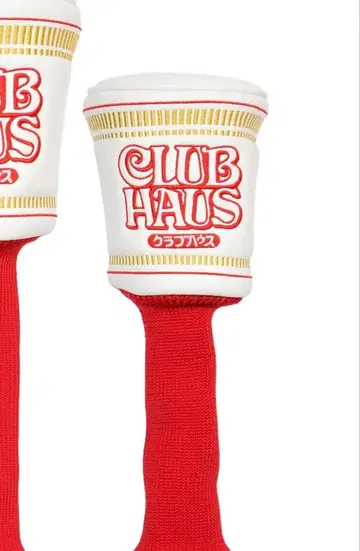 새상품 CupNoodle x CLUBHAUS 페어웨이용 헤드커버 미사용