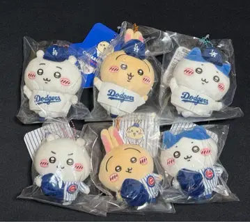 치이카와 MLB 다저스 컵스 마스코트 전 6종 세트 컴플리트