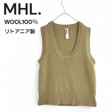 MHL. 마가렛호웰 울 100% 니트 베스트