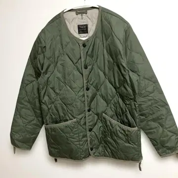 TAION 타이온 U NECK BUTTON JACKETS 다운 자켓