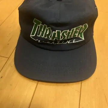 THRASHER 네이비 캡
