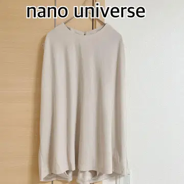 nano universe 나노 유니버스 슬리브리스 블라우스 T셔츠