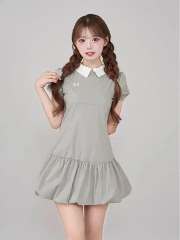 Darich 벌룬 폴로 미니 원피스