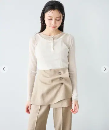 에메인 시어 스팽글 니트