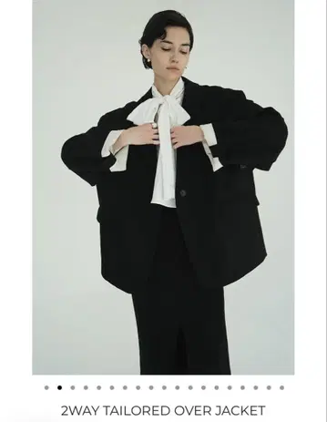 CLANE 2WAY 테일러드 오버 재킷 사이즈 1